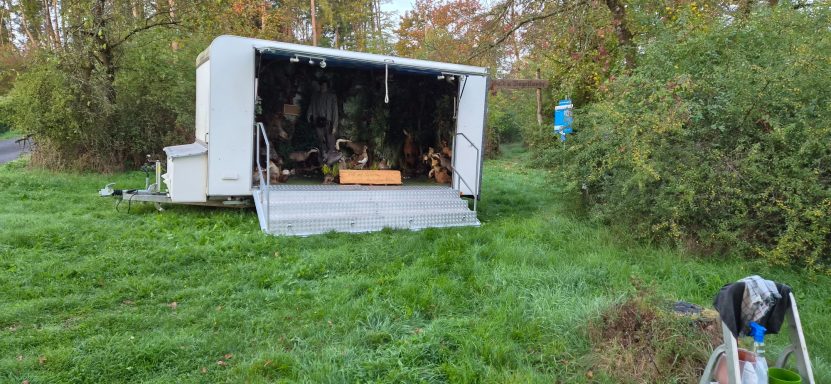 Wildwagen des hessischen Bildungswerks